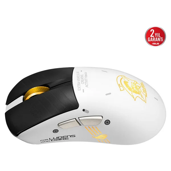 Asus Rog Keris Iı Origin-Kjp Şarjlı Ergonomik Optik Kablolu/Kablosuz Oyuncu Mouse - Görsel 7