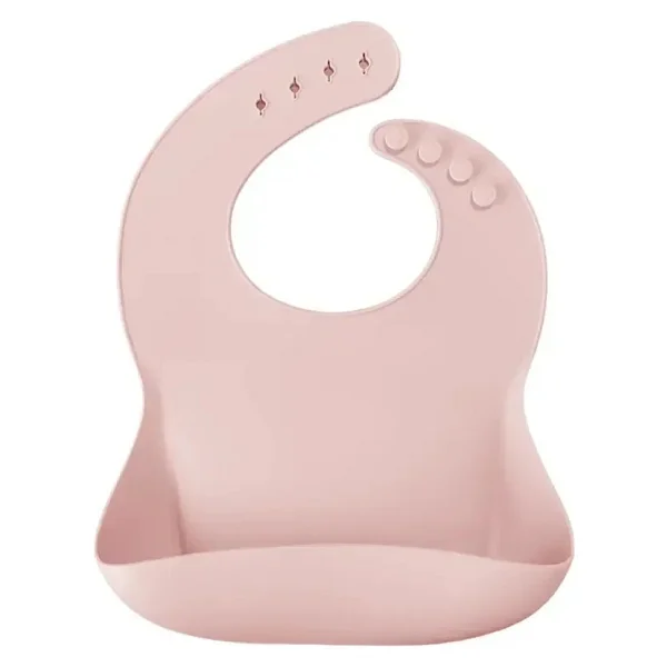 Oioi Basics Silikon Önlük Pembe - Görsel 3