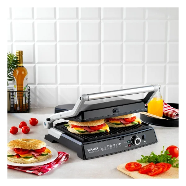 Schafer Concept Grill 2000 W Tost Makinesi - Görsel 3