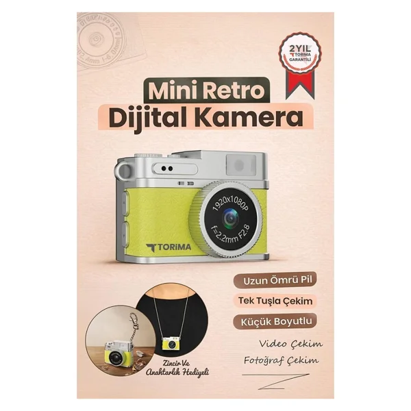 Torima Cmr35 Siyah Dijital Fotoğraf Makinesi - Görsel 10