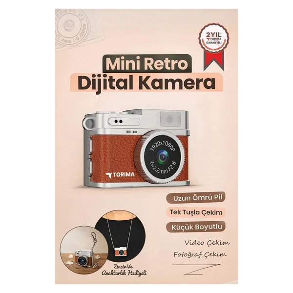 Torima Cmr35 Siyah Dijital Fotoğraf Makinesi - Görsel 7