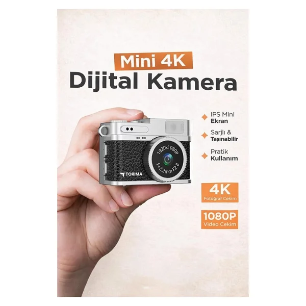 Torima Cmr35 Siyah Dijital Fotoğraf Makinesi - Görsel 2