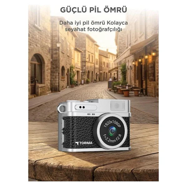 Torima Cmr35 Siyah Dijital Fotoğraf Makinesi - Görsel 3