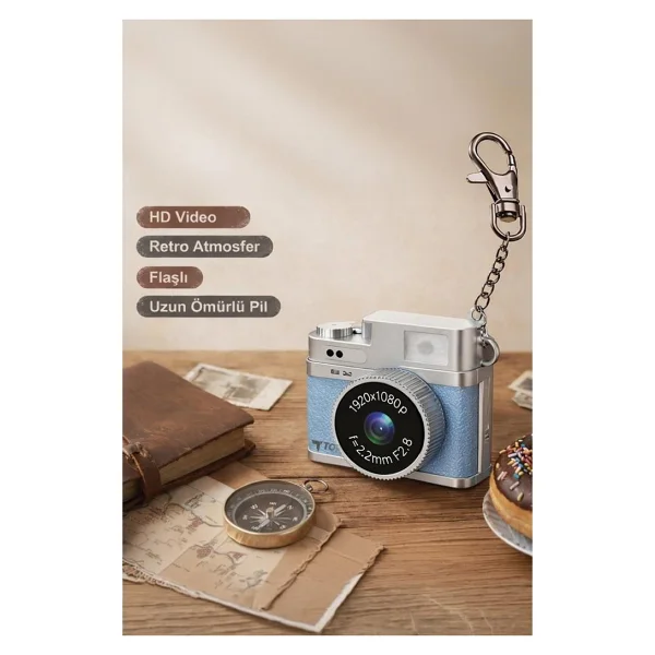 Torima Cmr35 Mavi Dijital Fotoğraf Makinesi - Görsel 7