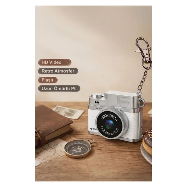 Torima Cmr35 Beyaz Dijital Fotoğraf Makinesi - Görsel 6