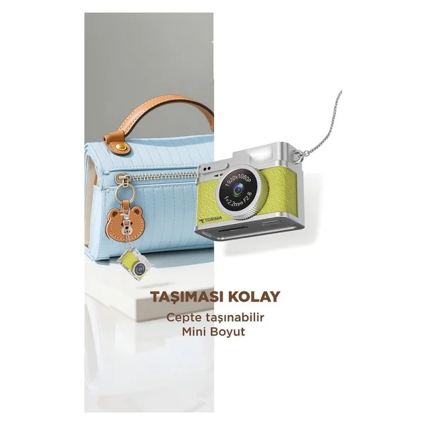Torima Cmr35 Sarı Dijital Fotoğraf Makinesi - Görsel 4