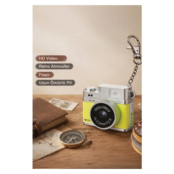 Torima Cmr35 Sarı Dijital Fotoğraf Makinesi - Görsel 6