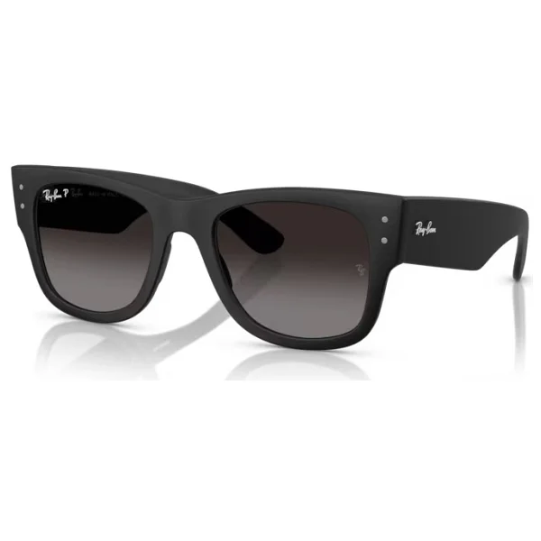 Ray-Ban Mega Wayfarer Liteforce 4840s 601st3 Black-Grey Polarize Güneş Gözlüğü - Görsel 5