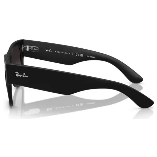 Ray-Ban Mega Wayfarer Liteforce 4840s 601st3 Black-Grey Polarize Güneş Gözlüğü - Görsel 6