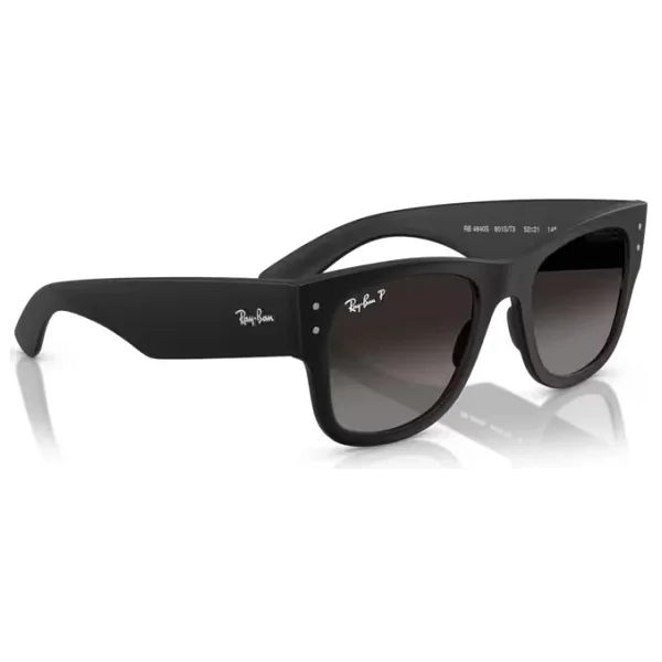 Ray-Ban Mega Wayfarer Liteforce 4840s 601st3 Black-Grey Polarize Güneş Gözlüğü - Görsel 8