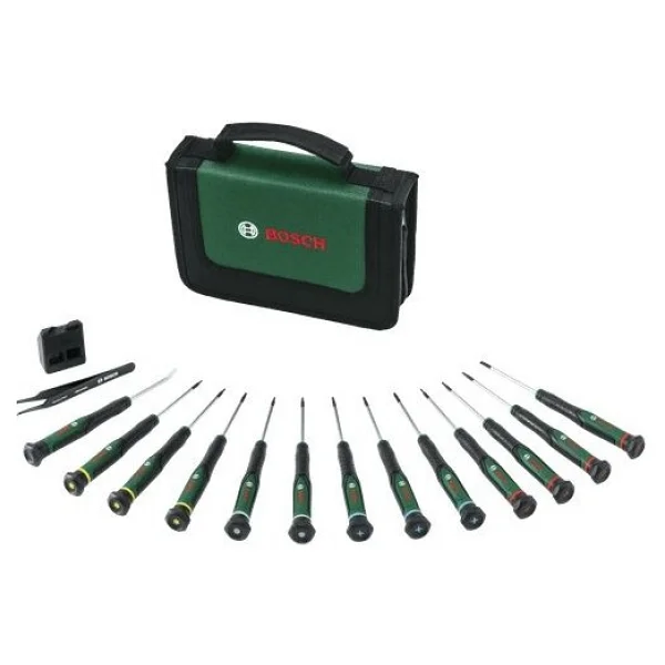 Bosch 1600a039j4 15 Parça Hassas Tornavida Seti - Görsel 4