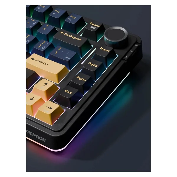 Rampage Quell RGB Tkl Oil Switch Kablosuz Mekanik Oyuncu Klavyesi - Görsel 9