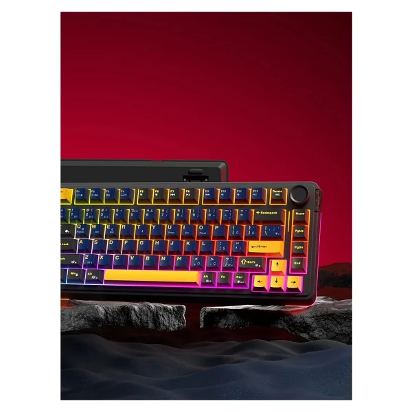 Rampage Quell RGB Tkl Oil Switch Kablosuz Mekanik Oyuncu Klavyesi - Görsel 10