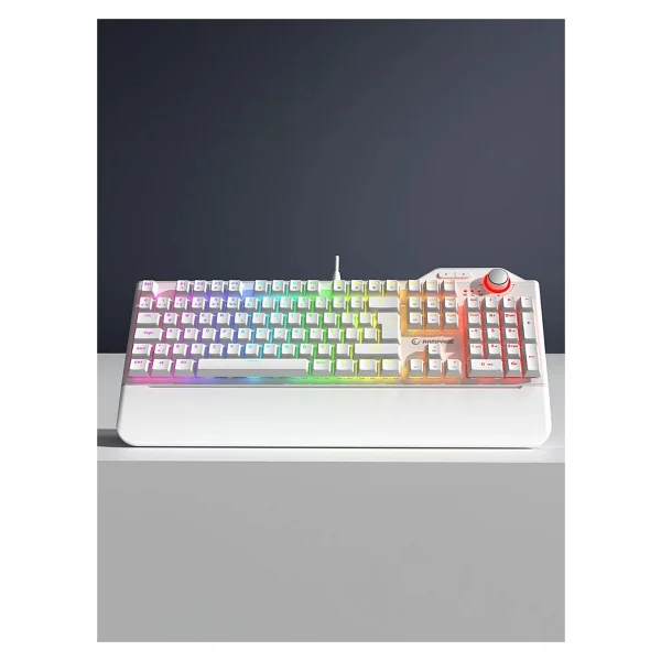Rampage Hydra R6 Beyaz Red Switch Kablolu Mekanik Oyuncu Klavyesi - Görsel 7