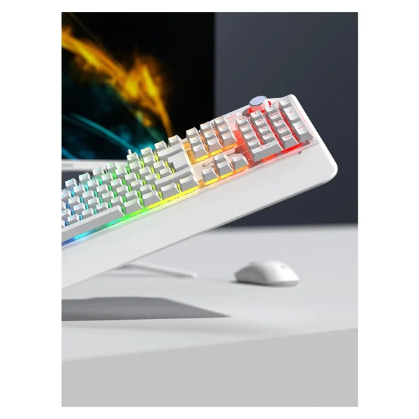 Rampage Hydra R6 Beyaz Red Switch Kablolu Mekanik Oyuncu Klavyesi - Görsel 9