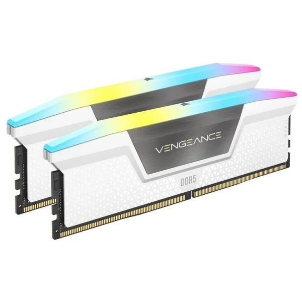 Corsair Vengeance RGB 32 GB (2x16) 6400 MHz Cl36 Cmh32gx5m2b6400z36w DDR5 RAM - Görsel 2