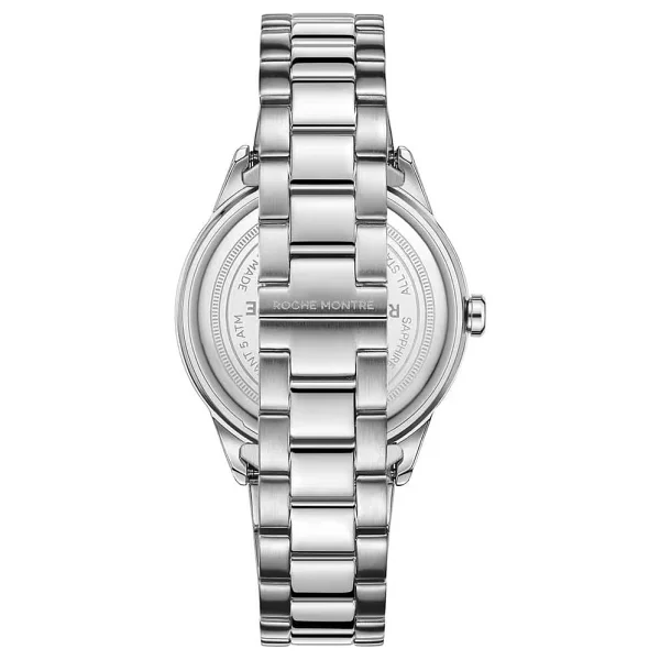 Roche Montre Rmg6007-01 Gümüş Erkek Kol Saati - Görsel 4