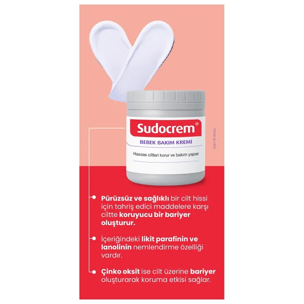 Sudocrem 400 Gr Bebek Bakım Kremi - Görsel 3