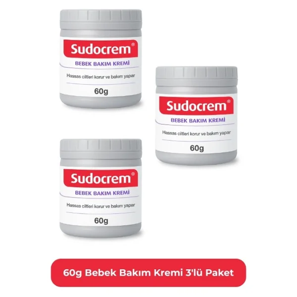 Sudocrem 60 Gr 3'lü Bebek Bakım Kremi - Görsel 5