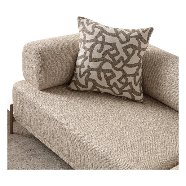 Edsy Home Mokka 3+3 Koltuk Takımı Krem Renk - Görsel 8
