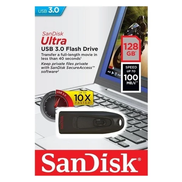 Sandisk 128 GB Ultra Sdcz48-128g-U46 USB Bellek - Görsel 5