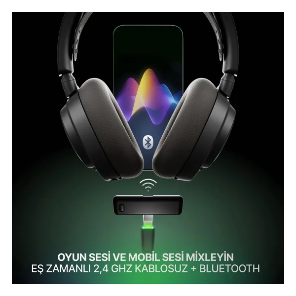 Steelseries Arctis Nova 7x Gen 2 Kablolu/Kablosuz Kulak Üstü Oyuncu Kulaklığı - Görsel 9