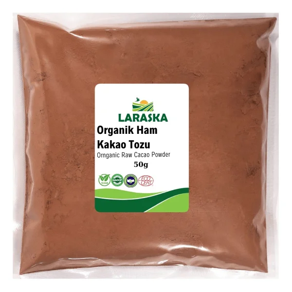 Laraska Organik Ham Kakao Tozu 50 Gr - Görsel 6