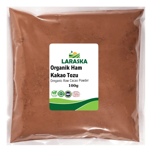 Laraska Organik Ham Kakao Tozu 100 Gr - Görsel 6