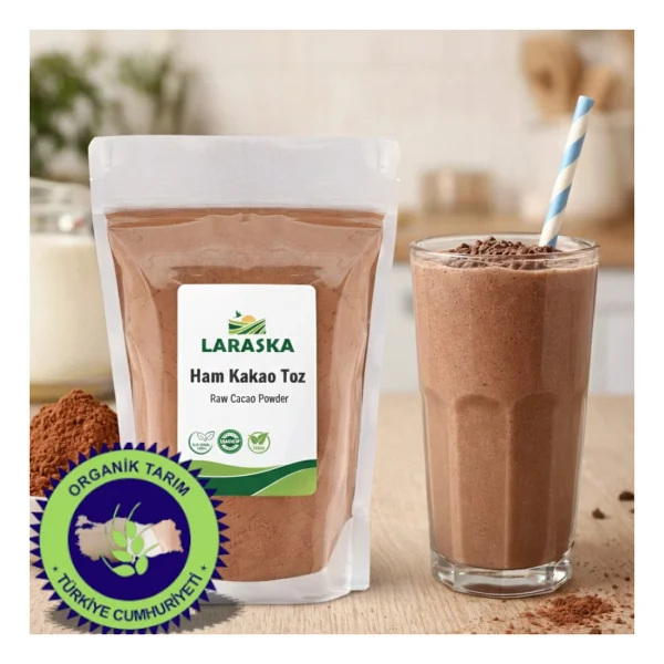 Laraska Organik Ham Kakao Tozu 100 Gr - Görsel 7