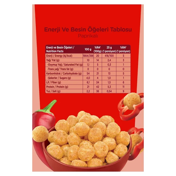 Fellas Nohut Cipsi 6'lı Mix - Mevsim Yeşillikleri (50 G) X 2 + Paprika (50 G) X 2 + Deniz Tuzlu (50 G) X 2 - Görsel 2