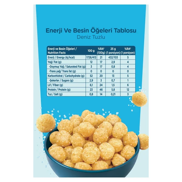 Fellas Nohut Cipsi 6'lı Mix - Mevsim Yeşillikleri (50 G) X 2 + Paprika (50 G) X 2 + Deniz Tuzlu (50 G) X 2 - Görsel 4