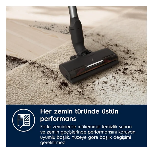 Electrolux Animal 700 Serisi Çok Hafif (2.2 Kg) Ve Güçlü Dikey Şarjlı Süpürge- 10 Yıl Motor Garantili + Dijital Hassas Mutfak Tartısı Hediye - Gri - Koyu Gri - Dijital Mutfak Tartısı Hediye - Görsel 8