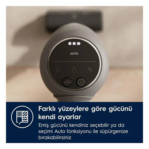 Electrolux Animal 700 Serisi Çok Hafif (2.2 Kg) Ve Güçlü Dikey Şarjlı Süpürge- 10 Yıl Motor Garantili + Dijital Hassas Mutfak Tartısı Hediye - Gri - Koyu Gri - Dijital Mutfak Tartısı Hediye - Görsel 9