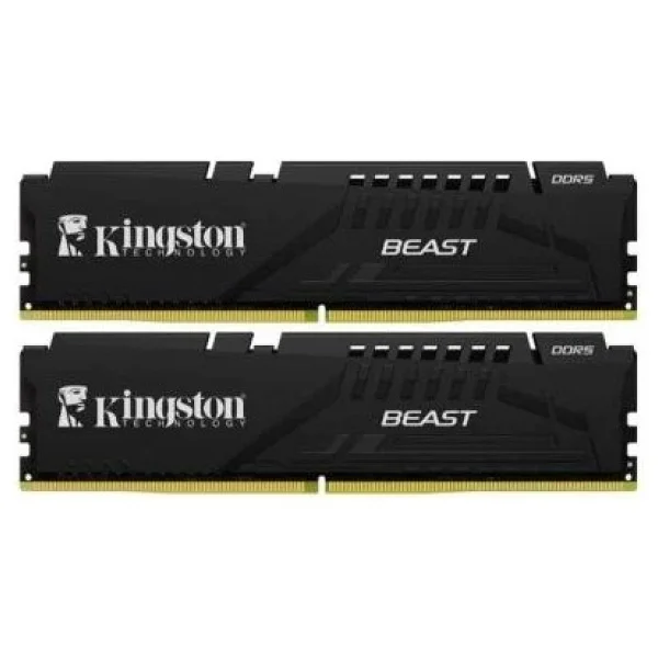 Kingston Beast Expo 32 GB (2x16) 6400 MHz Cl32 Kf564c32bbek2/32tr DDR5 RAM - Görsel 2