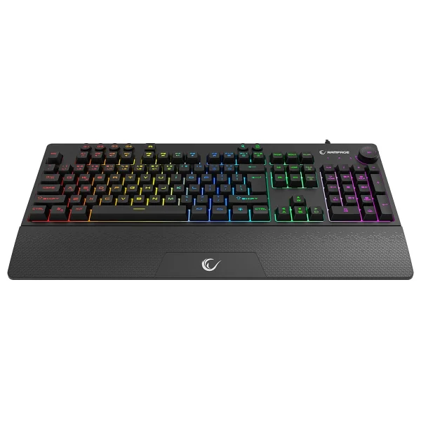 Rampage Simula Kb-Gx65 Siyah RGB Kablolu Oyuncu Klavyesi - Görsel 3