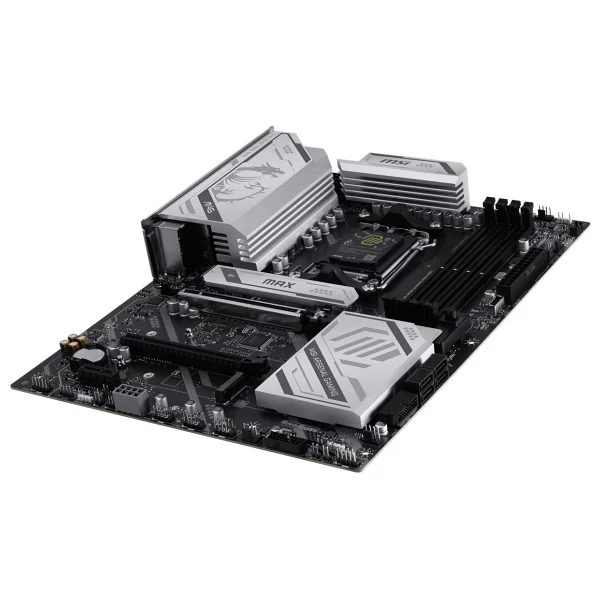 Msı Mag X870e Gaming Max Wi-Fi AMD Am5 DDR5 Atx Anakart - Görsel 2