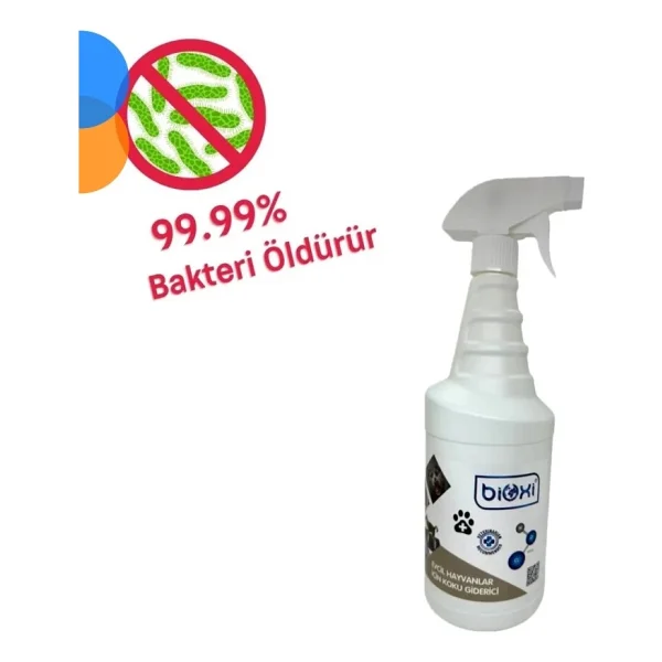 Bioxi Evcil Hayvanlar İçin Koku Giderici Dezenfektan Parfümsüz 1 Lt - Görsel 3
