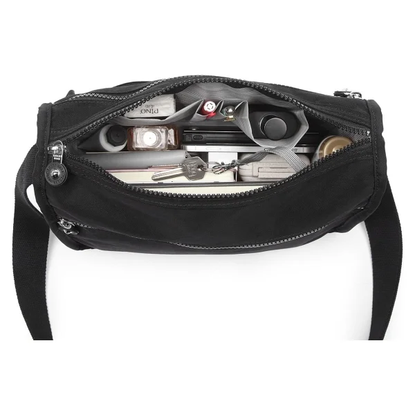 Smart Bags Krinkıl Kumaş Postacı Çantası Bc 1128 - Lila - Görsel 3