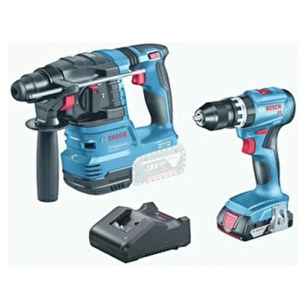 Bosch Gsb 18v-25 Vidalama Makinesi + Gbh 18v-18 Tek Akülü 2 Ah Elektrikli El Aletleri Seti - Görsel 6