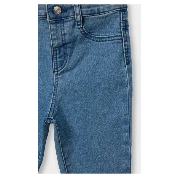 Defacto Düz Paça Basic Düz Jean Pantolon Erkek Bebek B6744a526sp - Mavi-Be394 - 12 - 18 Ay - Görsel 3