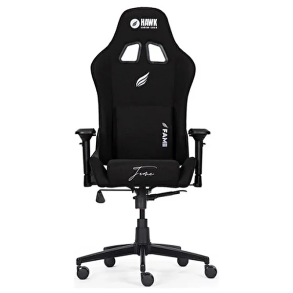 Hawk Gaming Chair Fame Black Kumaş Oyuncu Koltuğu - Görsel 7