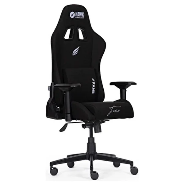 Hawk Gaming Chair Fame Black Kumaş Oyuncu Koltuğu - Görsel 8