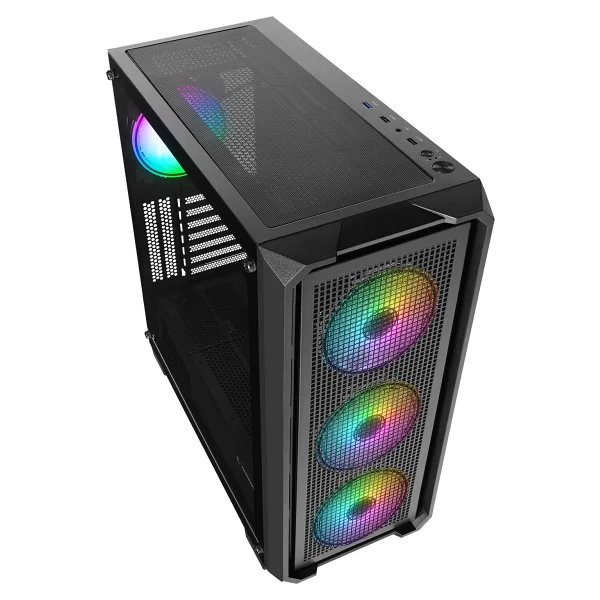 Rampage X-Chain RGB Fanlı 750 W Atx Oyuncu Kasası - Görsel 3