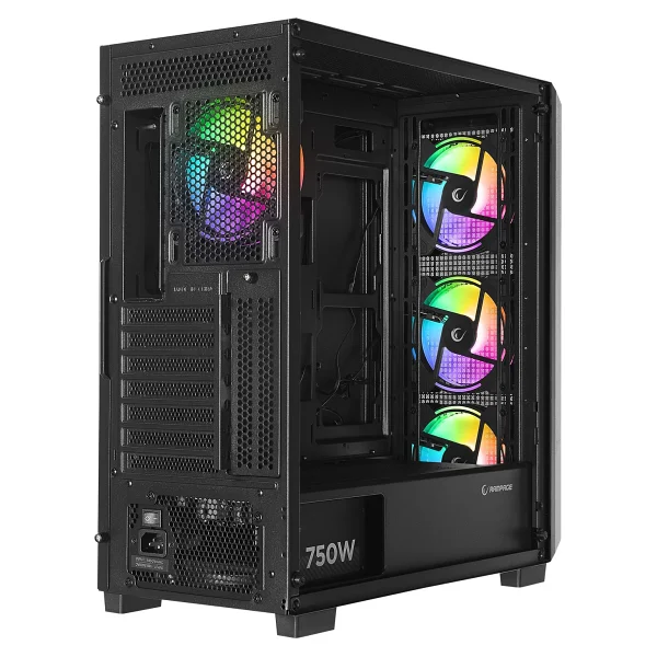 Rampage X-Chain RGB Fanlı 750 W Atx Oyuncu Kasası - Görsel 6