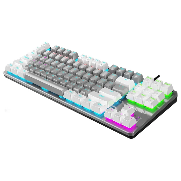 Rampage Snug K14 Tkl Red Switch Kablolu Mekanik Oyuncu Klavyesi - Görsel 5