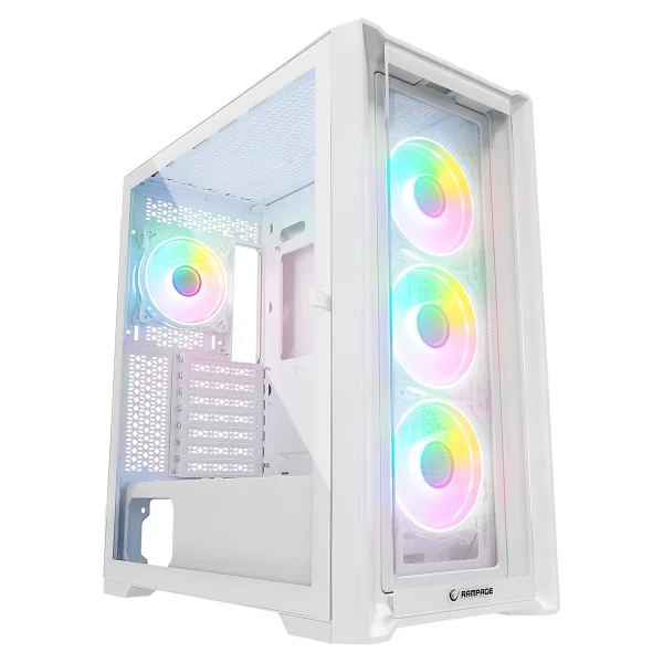 Rampage Sirius RGB Fanlı Siyah E-Atx Oyuncu Kasası - Görsel 8