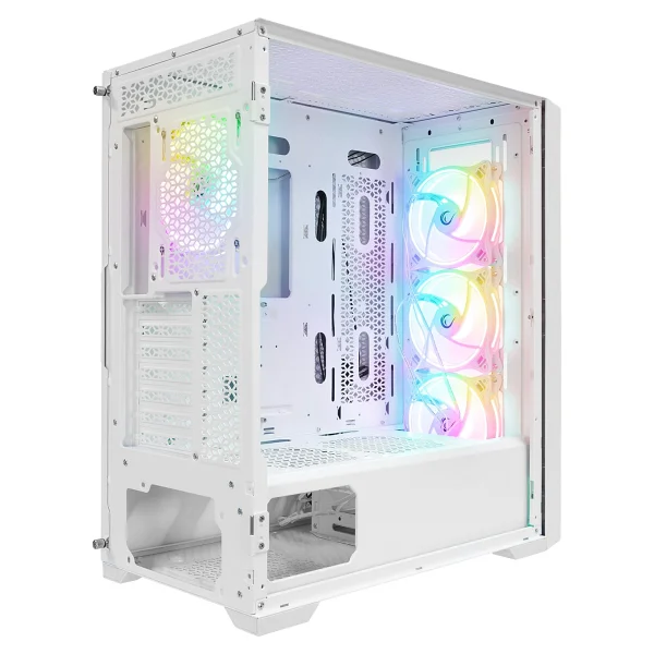 Rampage Sirius RGB Fanlı Beyaz E-Atx Oyuncu Kasası - Görsel 6