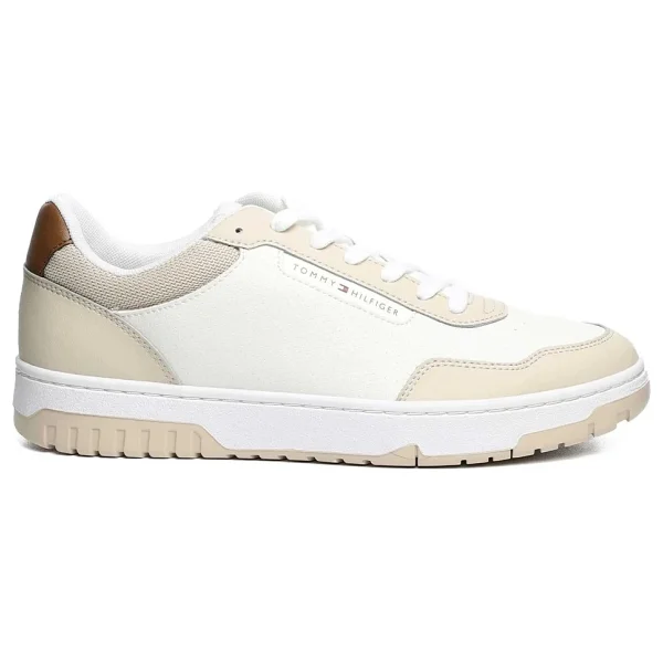 Tommy Hilfiger Deri Bağlamalı Rahat Taban Düz Model Sneaker, 44, Fm0fm05713, Siyah, Erkek - Görsel 5
