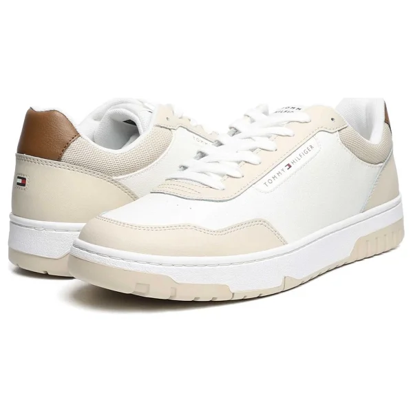 Tommy Hilfiger Deri Bağlamalı Rahat Taban Düz Model Sneaker, 44, Fm0fm05713, Siyah, Erkek - Görsel 3
