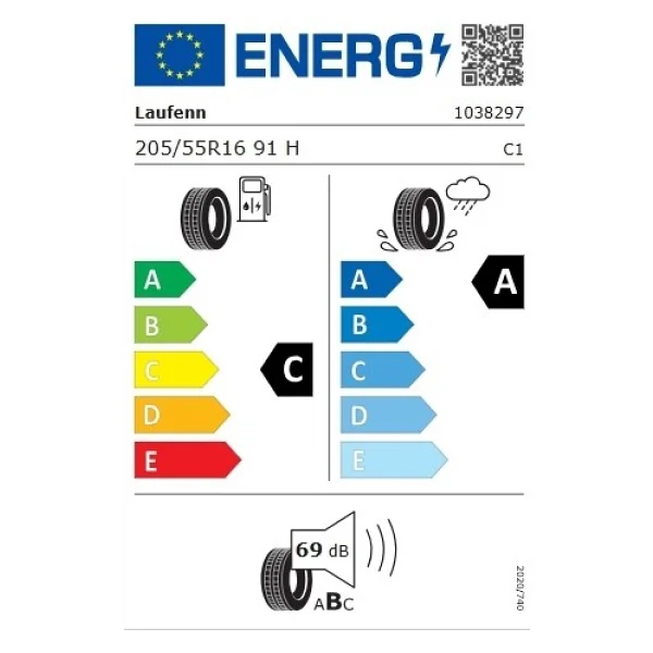 Laufenn S Fıt2 Lk12 205/55 R16 91h Yaz Lastiği - 2025 - Görsel 2